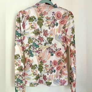 Floral Mockneck from Anthropologie
